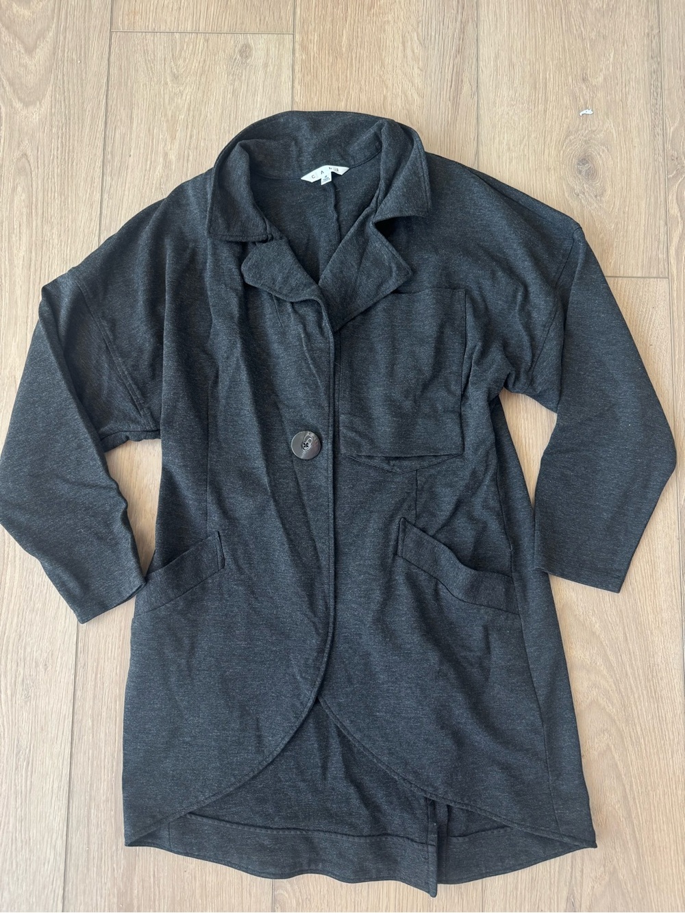 CAbi Size Small Lisbon Topper Ponte Knit Jacket